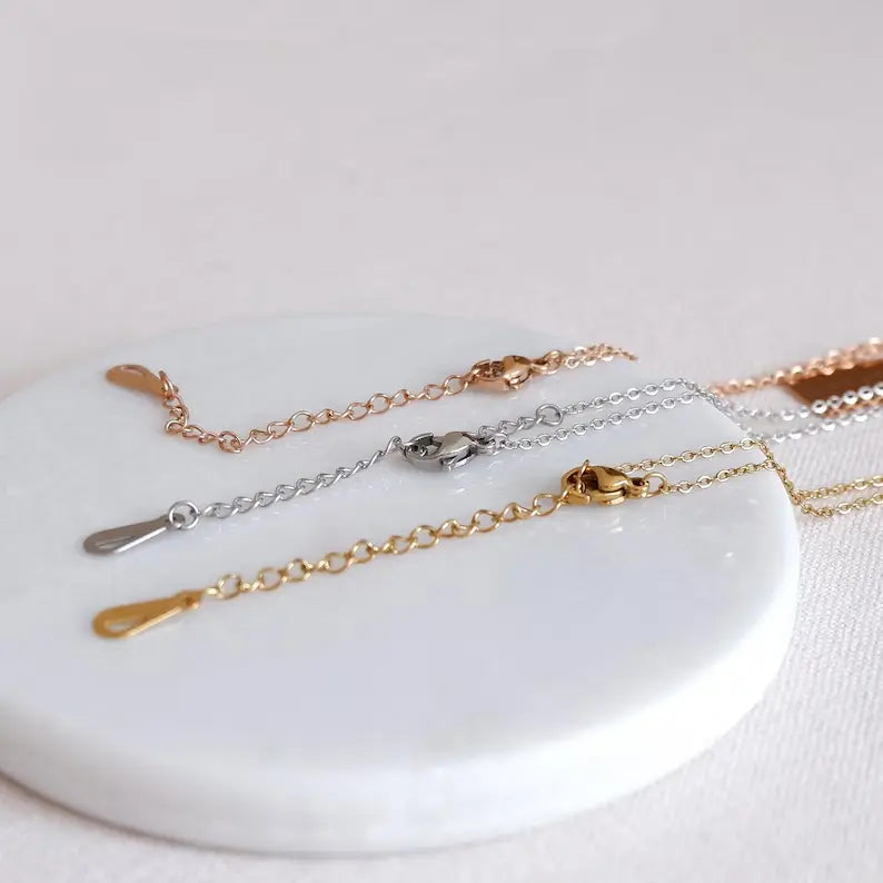 The Memory Letter Necklace