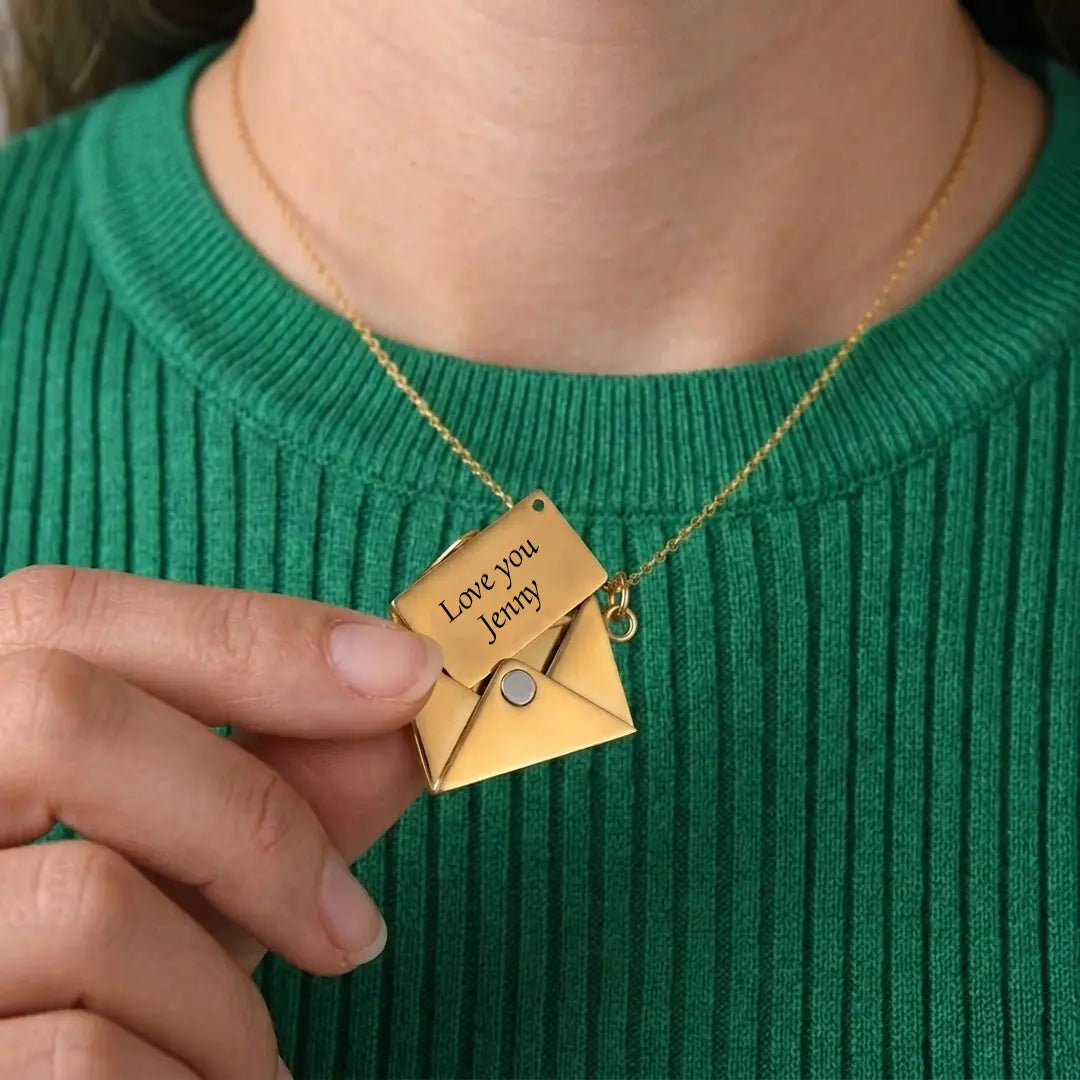 The Memory Letter Necklace