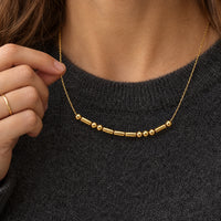 Personalized Morse Code Name Necklace