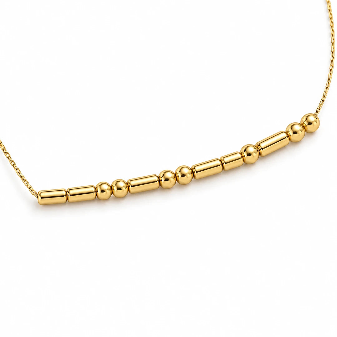 Personalized Morse Code Name Necklace