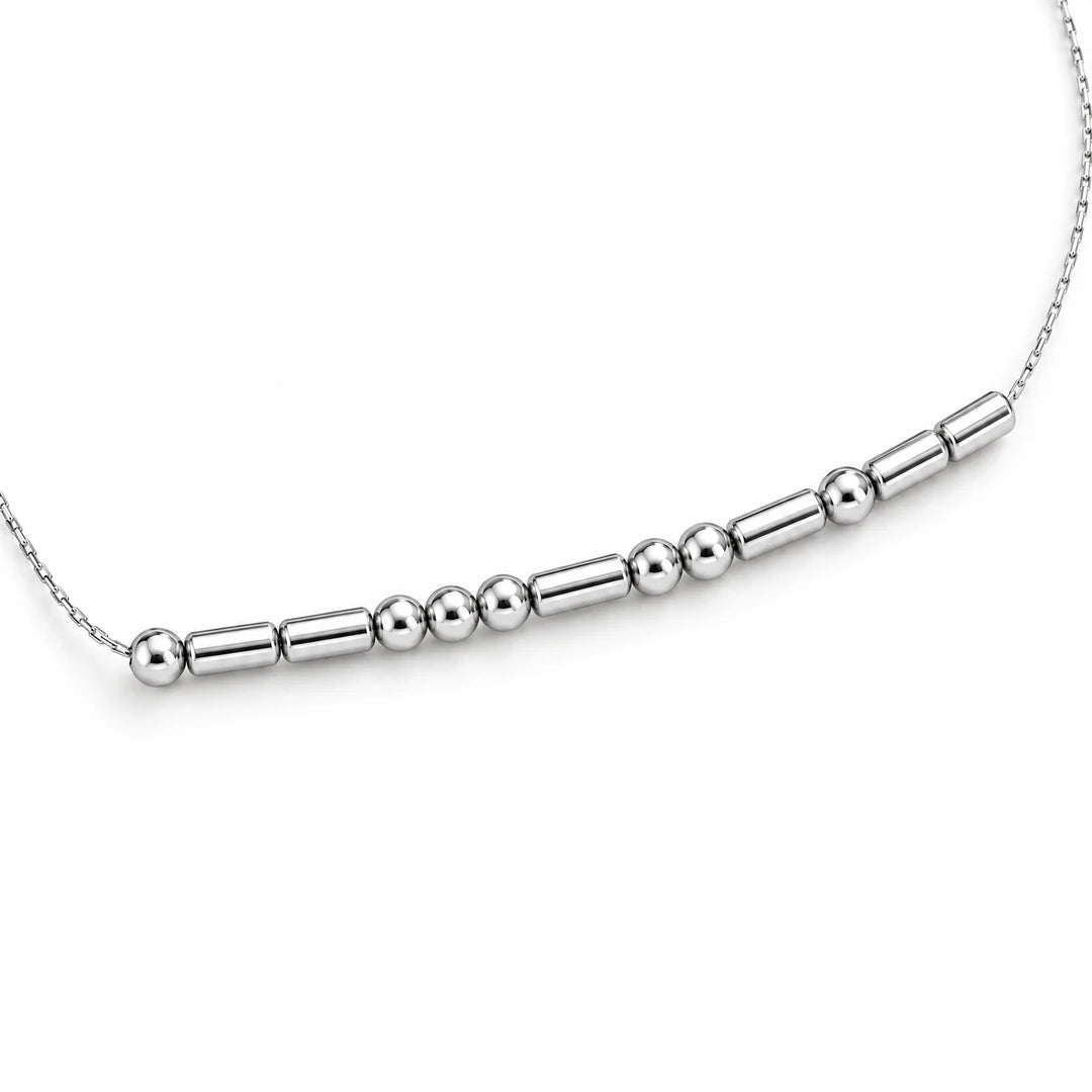 Personalized Morse Code Name Necklace