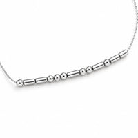 Personalized Morse Code Name Necklace